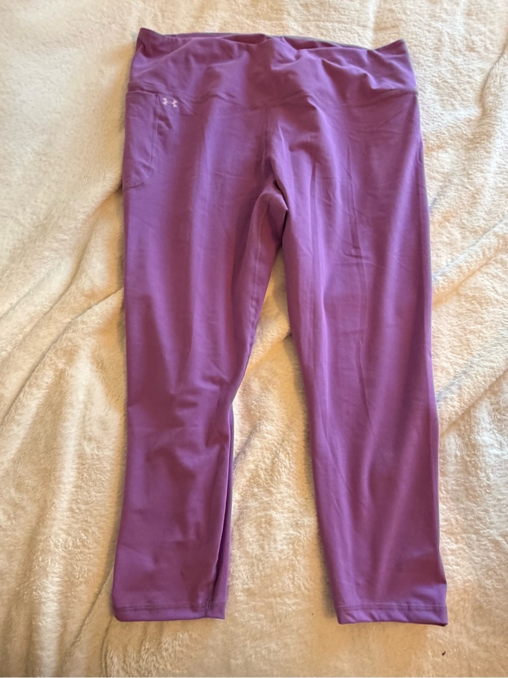 Under Armour Plus Women's Purple Performance Leggings
